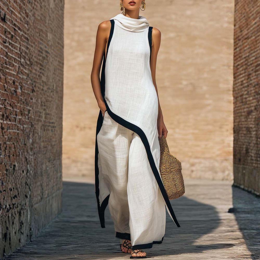 FAYE | CONJUNTO ELEGANTE DE LINO