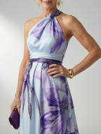 Amiel | Vestido Largo Floral Ligero