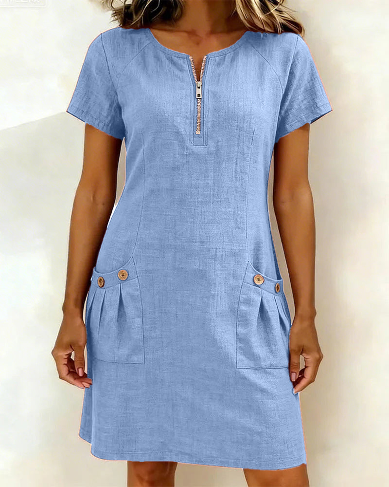 Vestido Bea | Elegancia Natural para el Día a Día