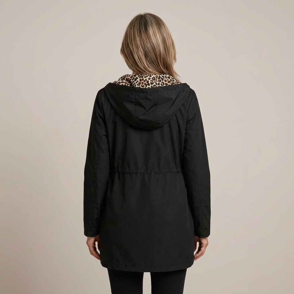 Nikkie™ Abrigo Reversible con Capucha