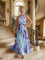 Amiel | Vestido Largo Floral Ligero