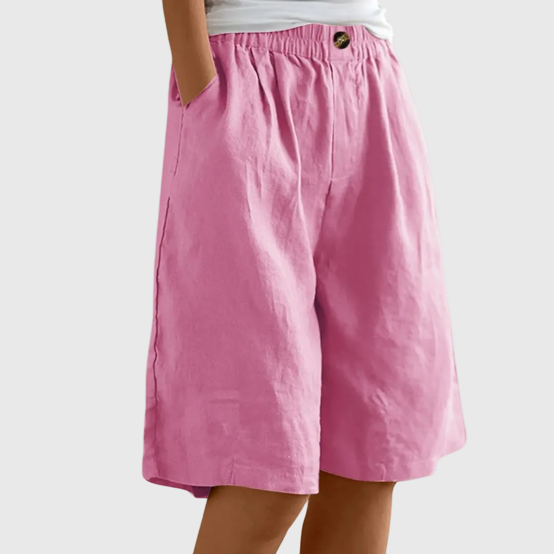 Skye | Shorts Holgados con Cintura Elástica