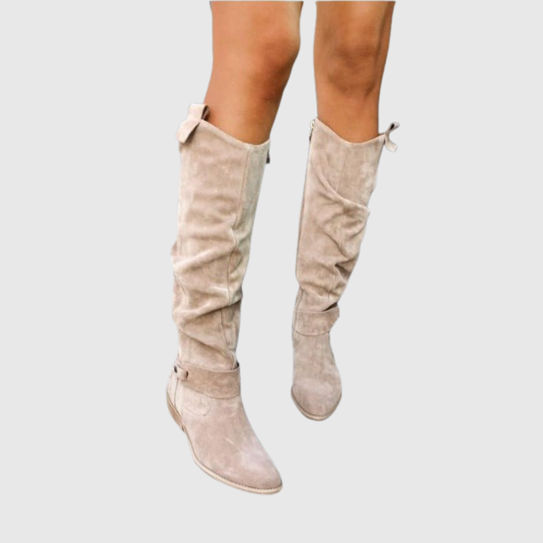 Noriel | Botas Altas de Piel Elegantes