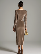 ARABELLA | VESTIDO MIDI ELEGANTE