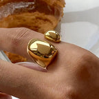 Anillo Minimalista Flow en Oro