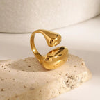 Anillo Minimalista Flow en Oro