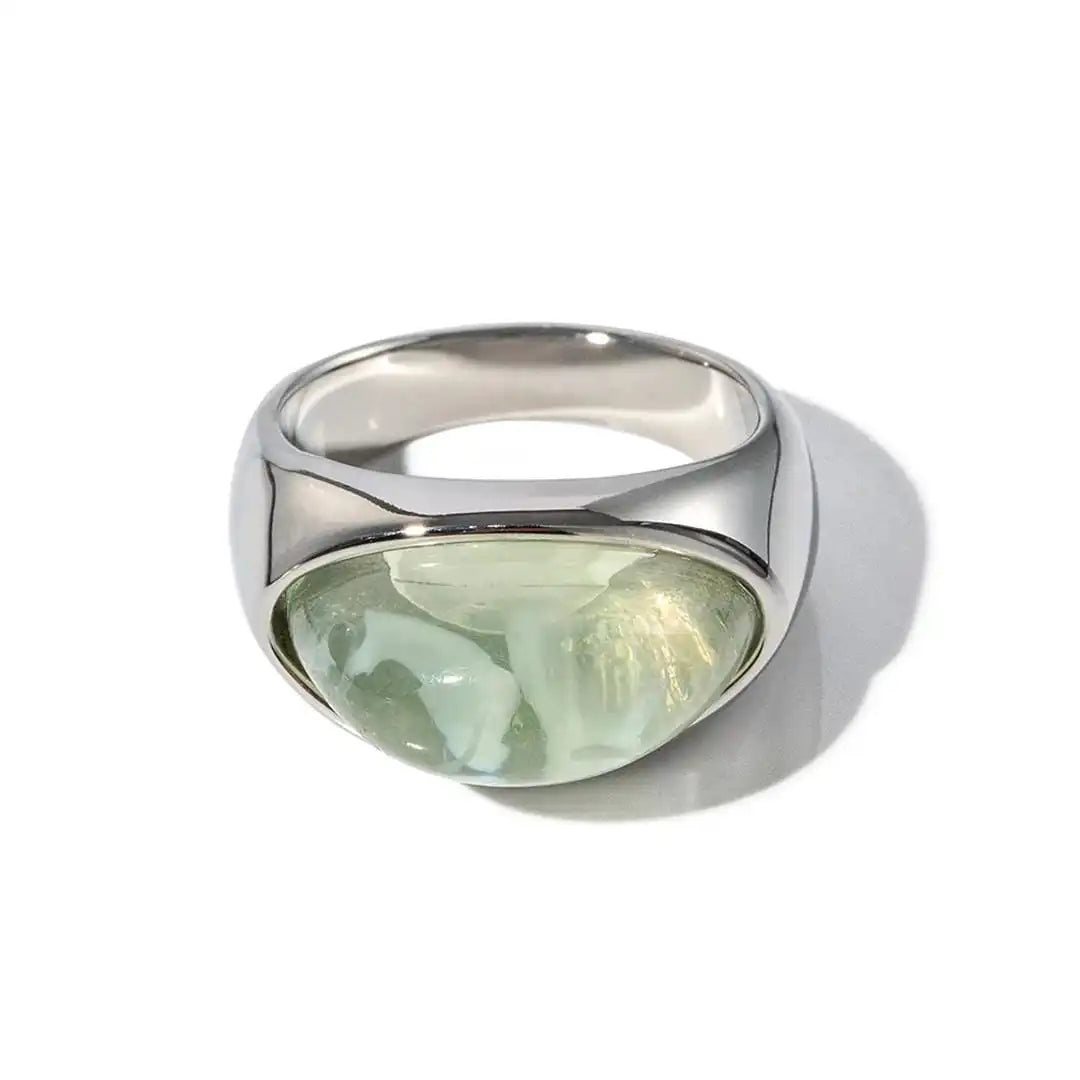 Anillo Único de Piedra Natural