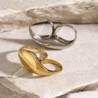 Anillo Doble Atemporal en Oro