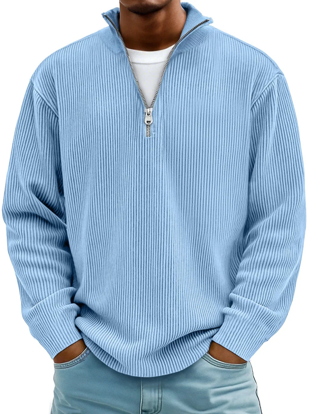 Jersey Canalé con Cremallera Delacroix™