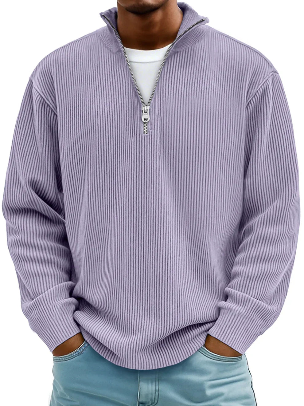 Jersey Canalé con Cremallera Delacroix™