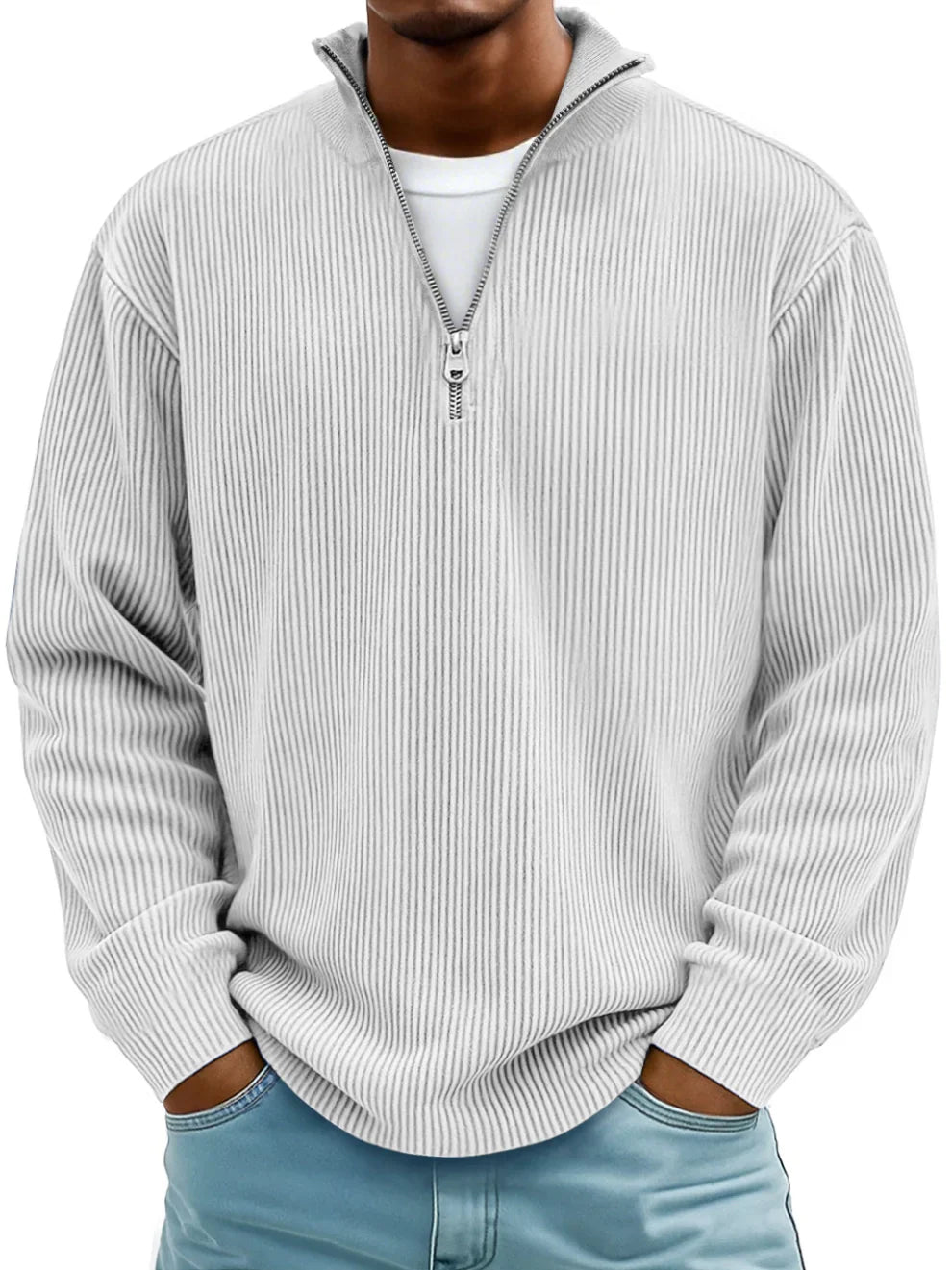Jersey Canalé con Cremallera Delacroix™