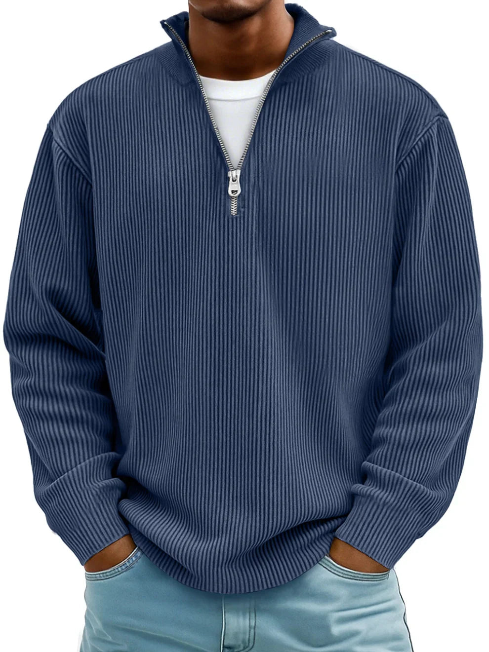 Jersey Canalé con Cremallera Delacroix™