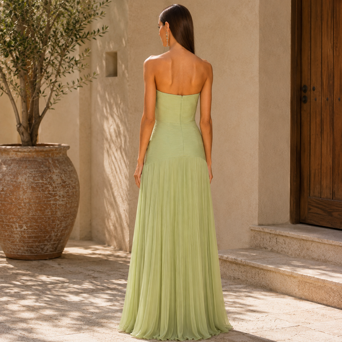 Vestido Amara | Elegancia Sofisticada que Favorece con Delicadeza