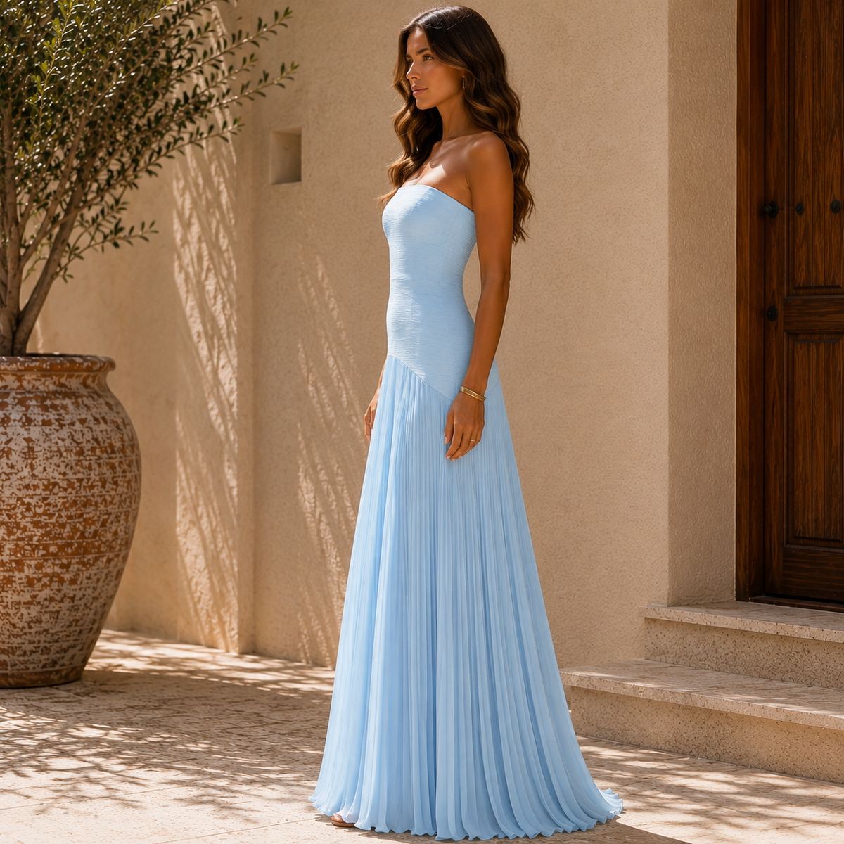 Vestido Amara | Elegancia Sofisticada que Favorece con Delicadeza