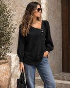 COLETTE | Top Elegante de Manga Larga