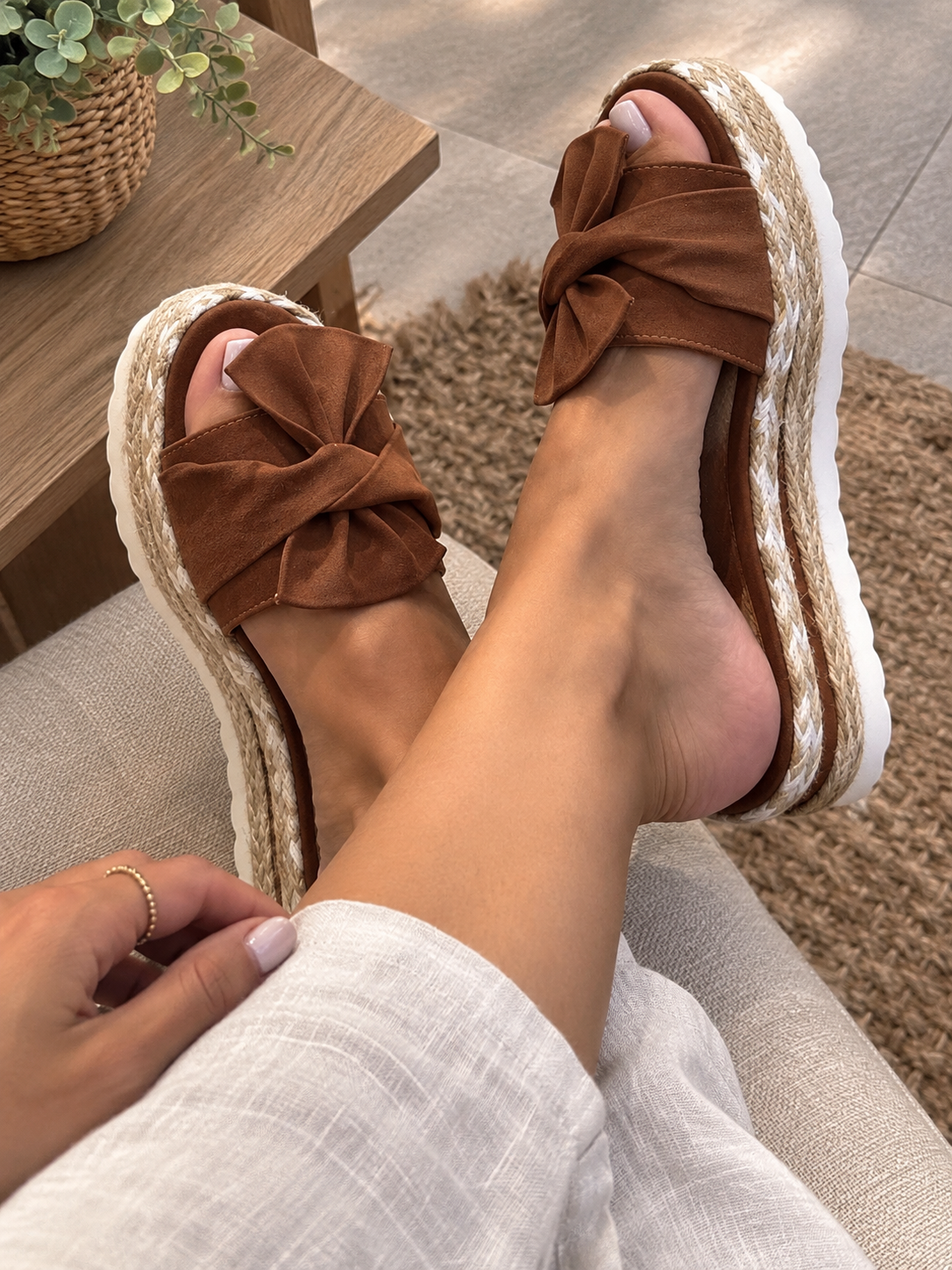 JULIETTE | SANDALIAS FEMENINAS CON LAZO