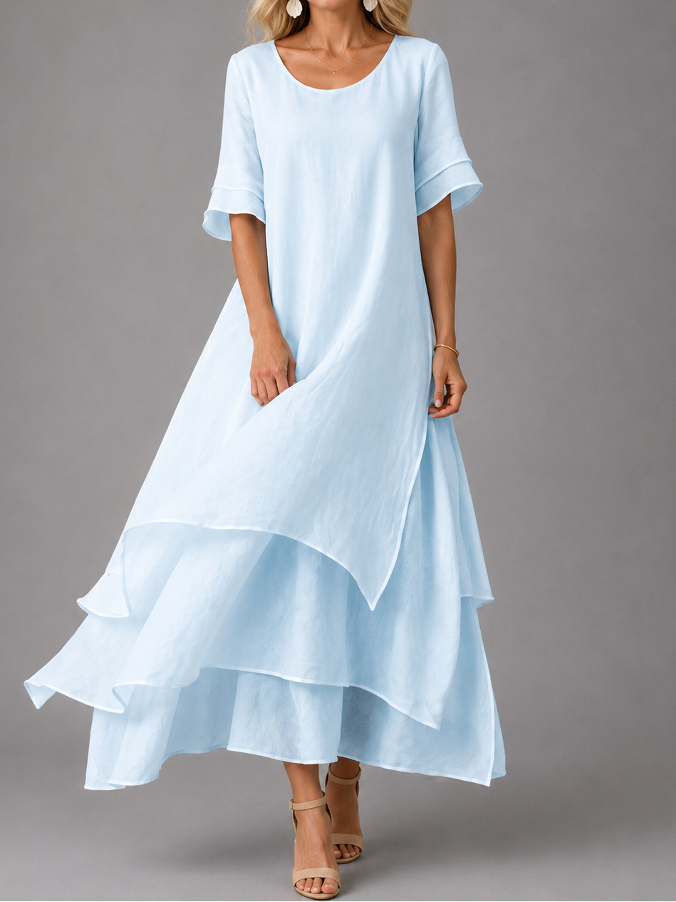 Buttercup | Vestido Maxi de Caída Elegante