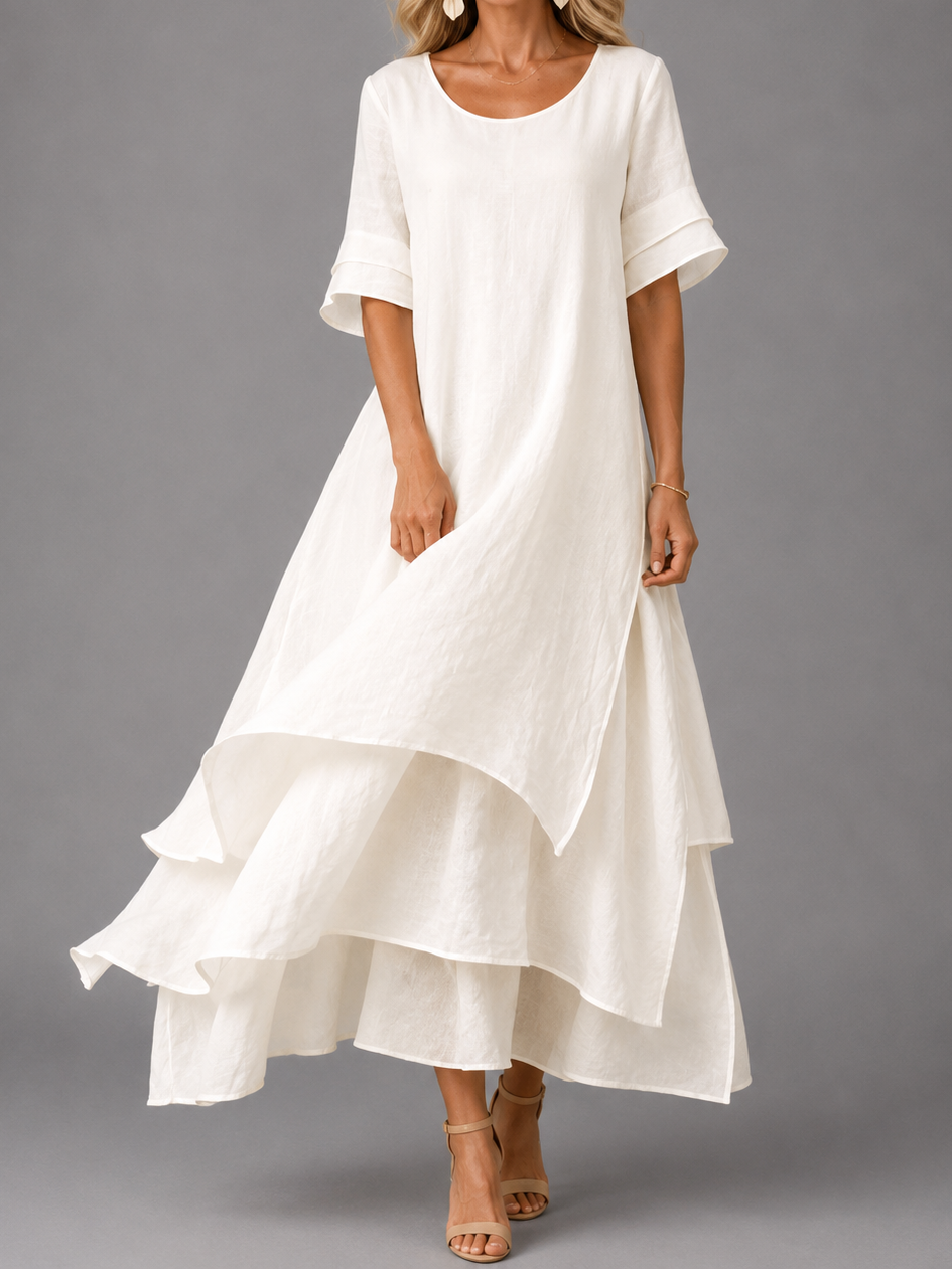 Buttercup | Vestido Maxi de Caída Elegante