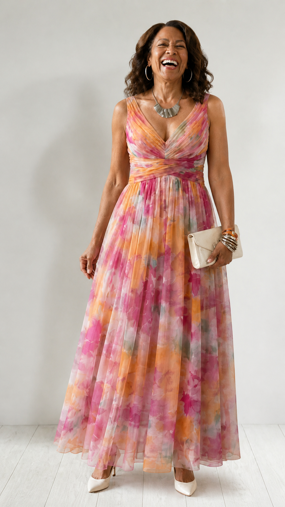 Marisol | Vestido Largo Cruzado Suave
