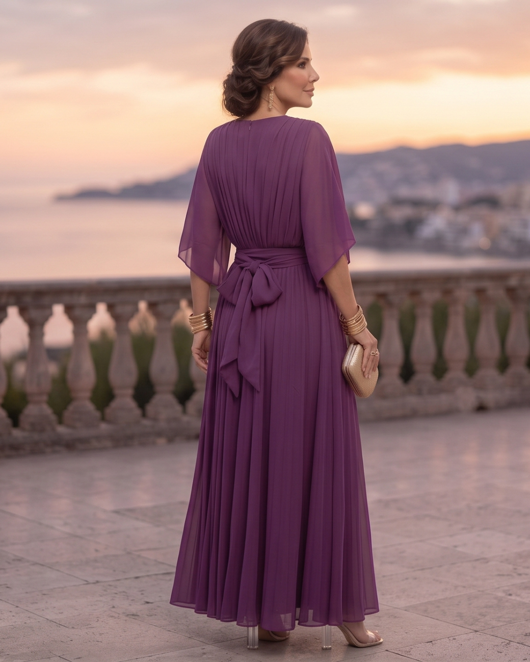 Sienna | Vestido Maxi Refinado con Escote en V