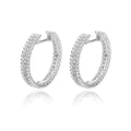 Aros con Incrustaciones de Cristal