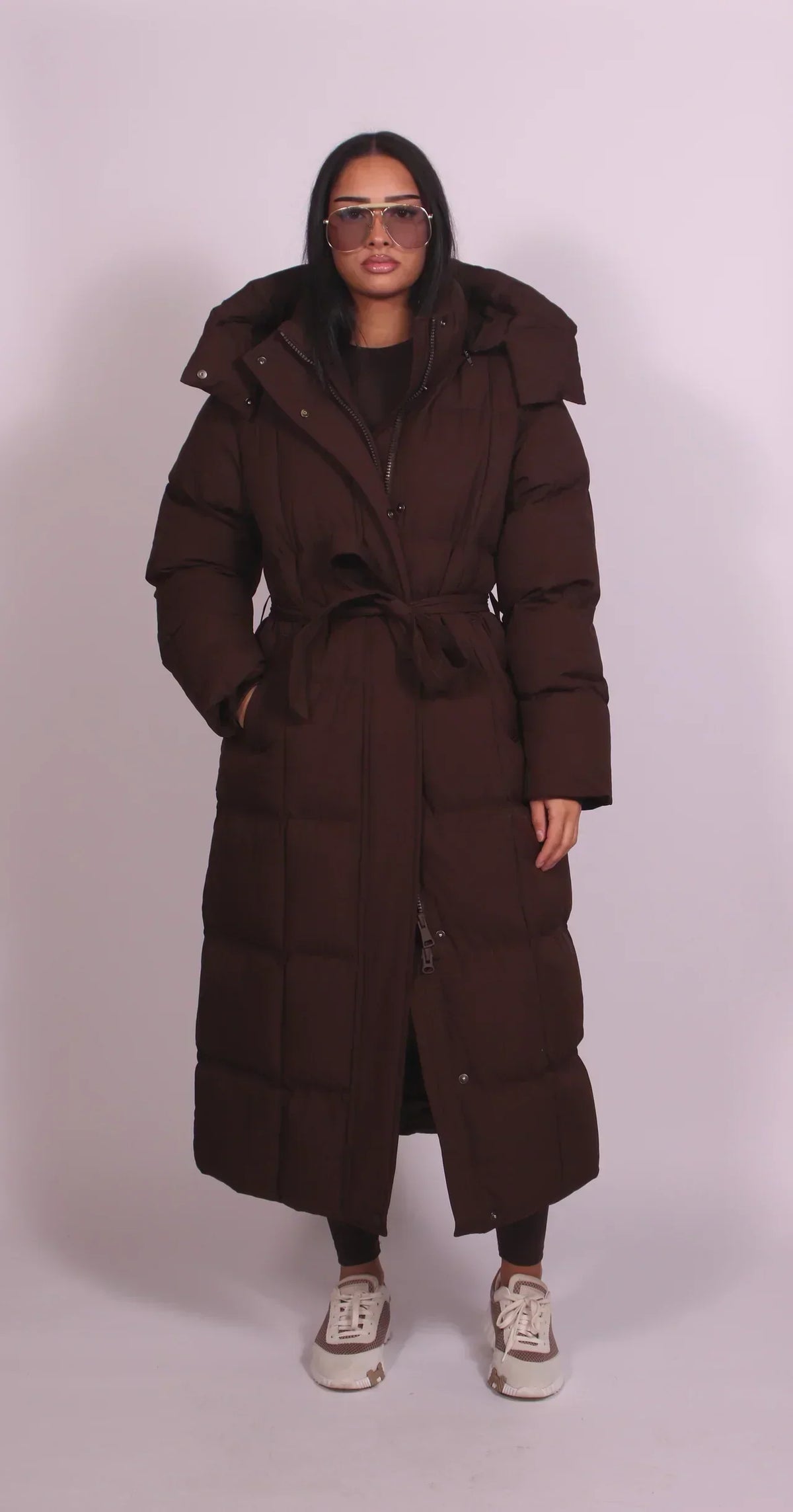 Deborah™ Elegante Abrigo Acolchado