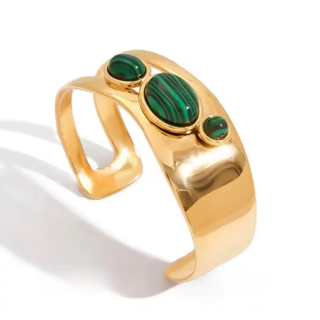 Pulsera Vintage de Ojo de Tigre en Oro