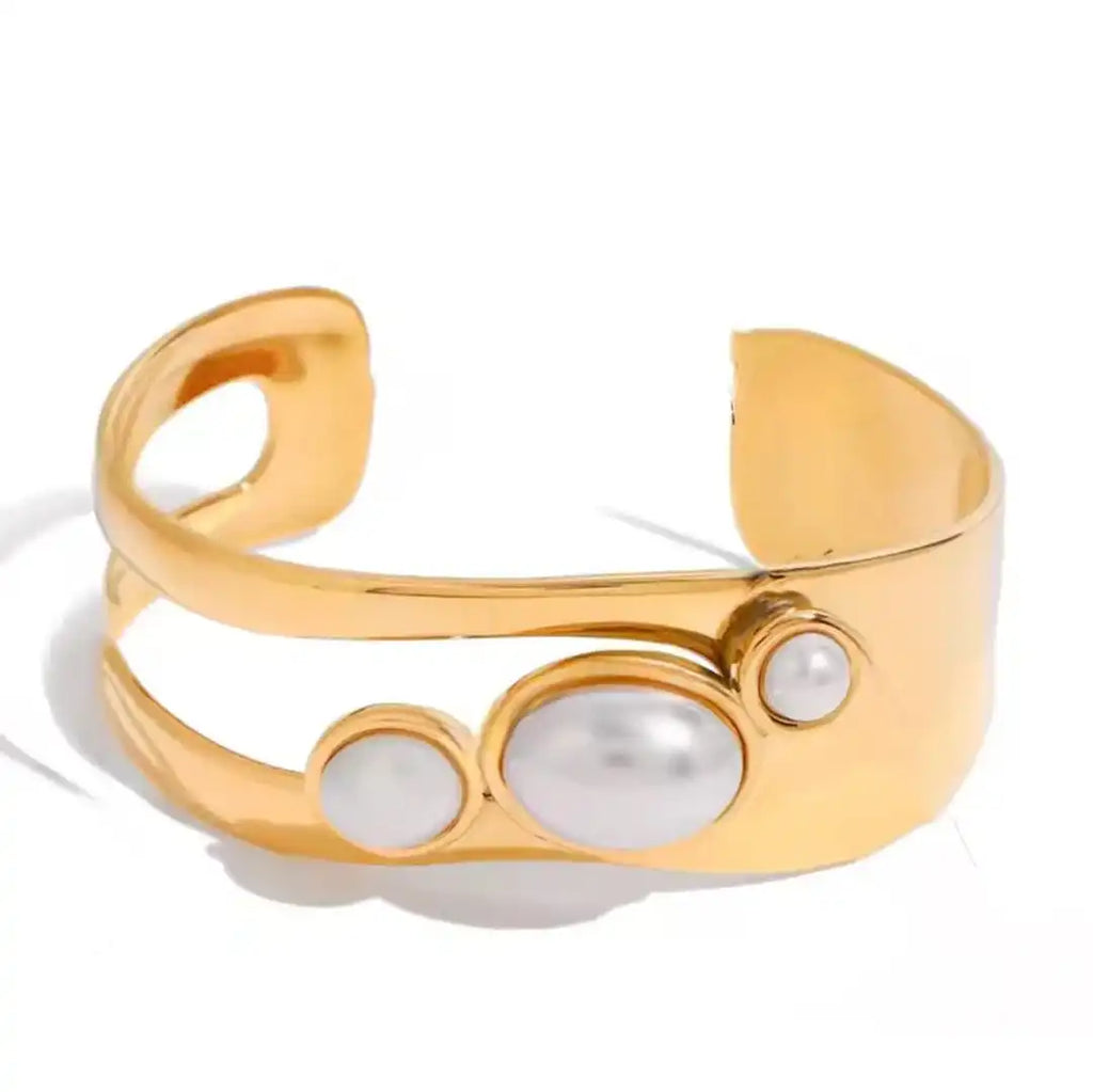 Pulsera Vintage de Ojo de Tigre en Oro