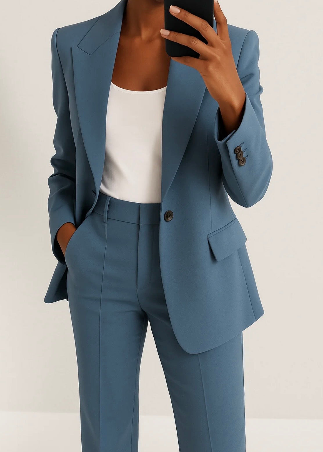 PATRIZIA | ELEGANTE TRAJE DE CORTE SASTRE EDICIÓN LIMITADA