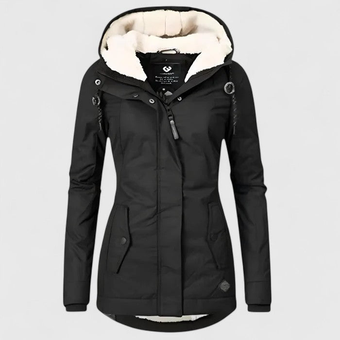 Abrigo de invierno Carly™ con capucha