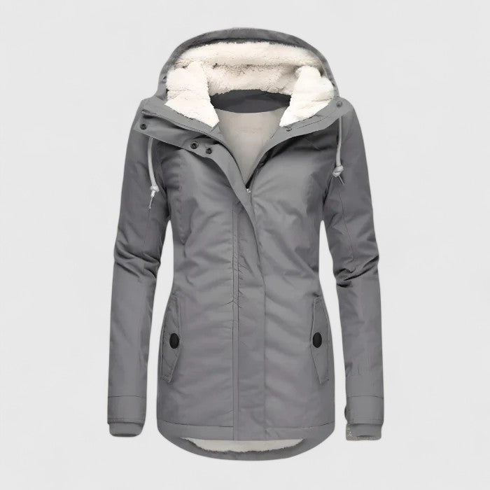 Abrigo de invierno Carly™ con capucha