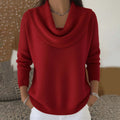 Juliette™ | Jersey de cuello drapeado