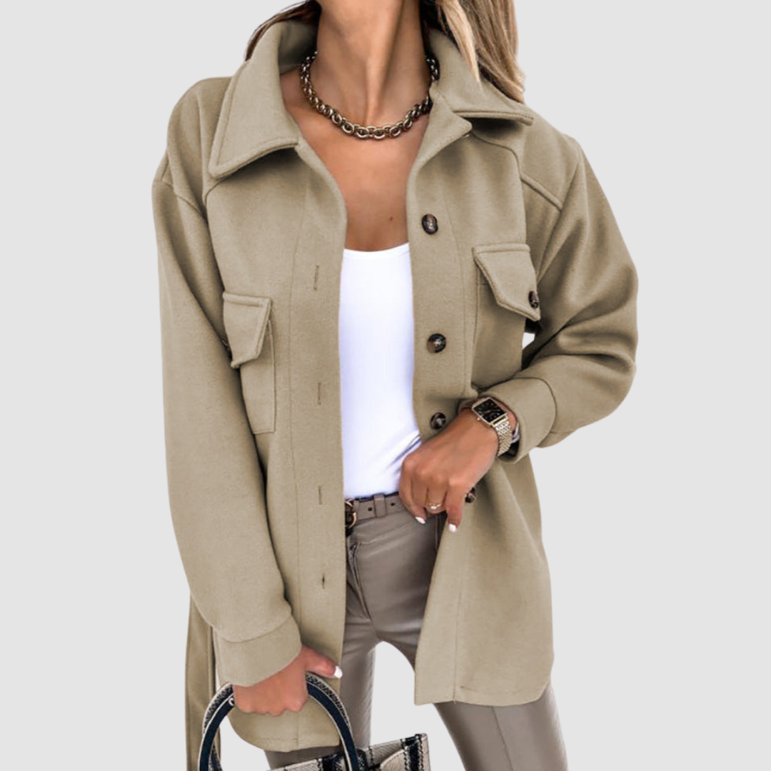 Chaqueta elegante de corte cómodo Clara™