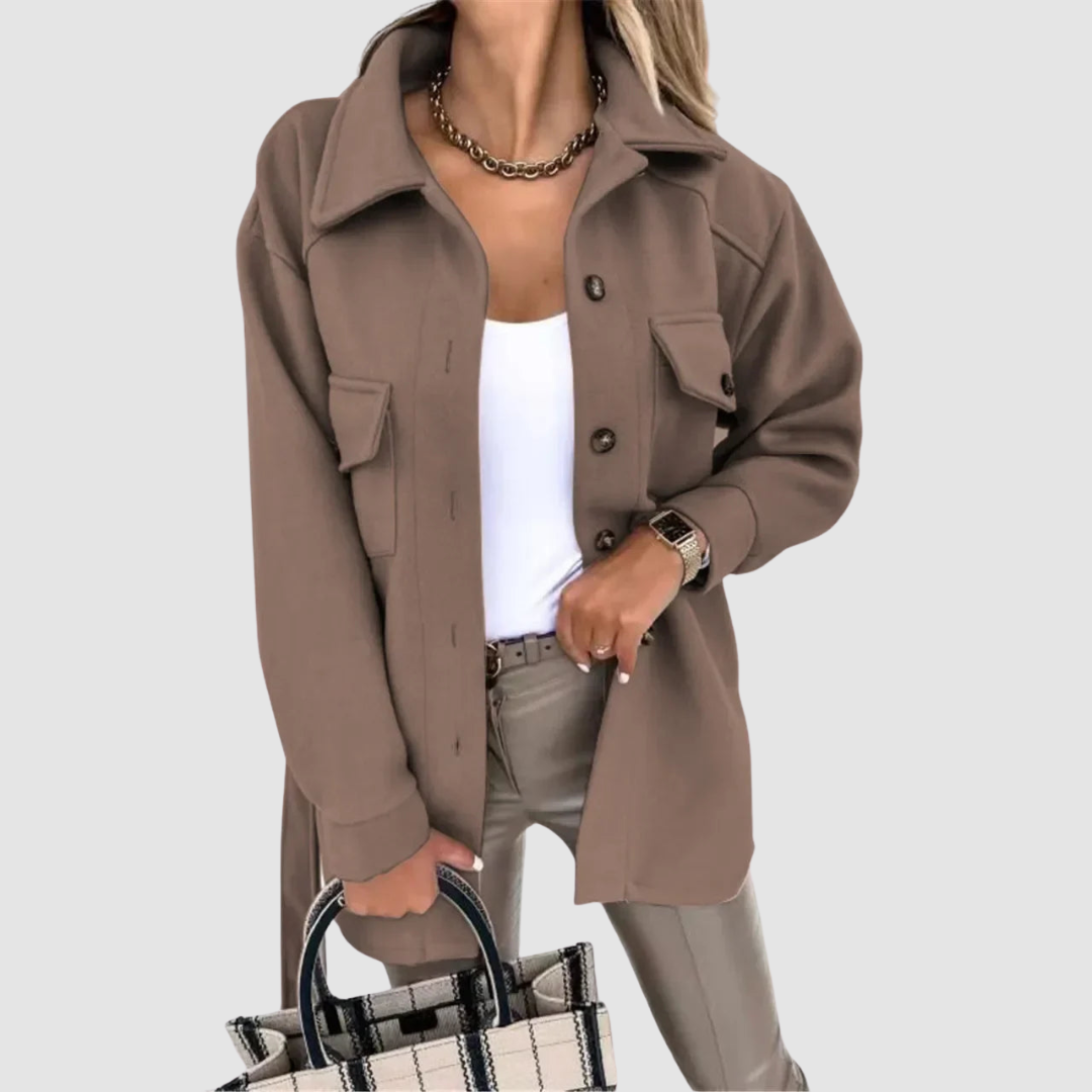 Chaqueta elegante de corte cómodo Clara™