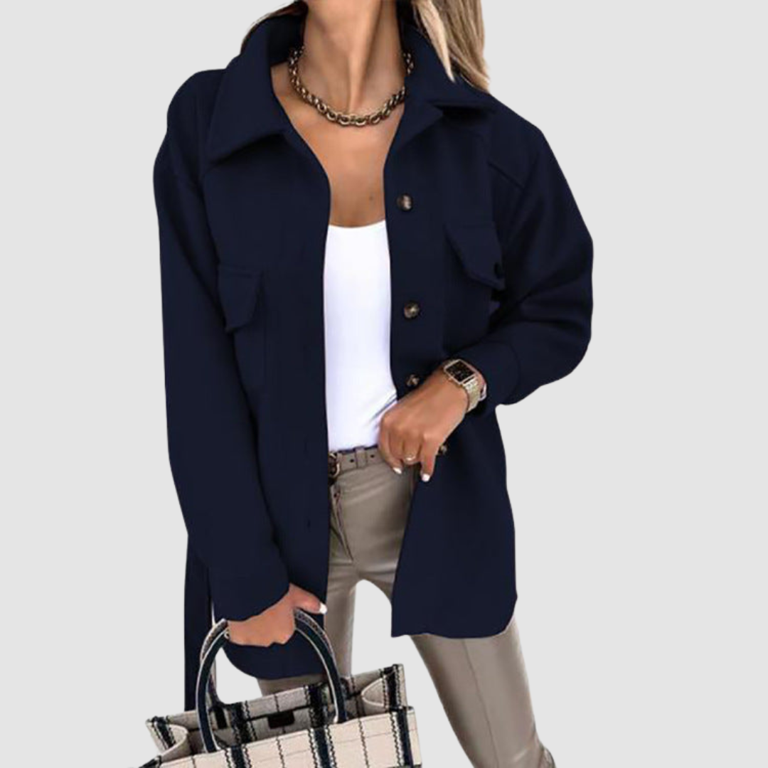 Chaqueta elegante de corte cómodo Clara™