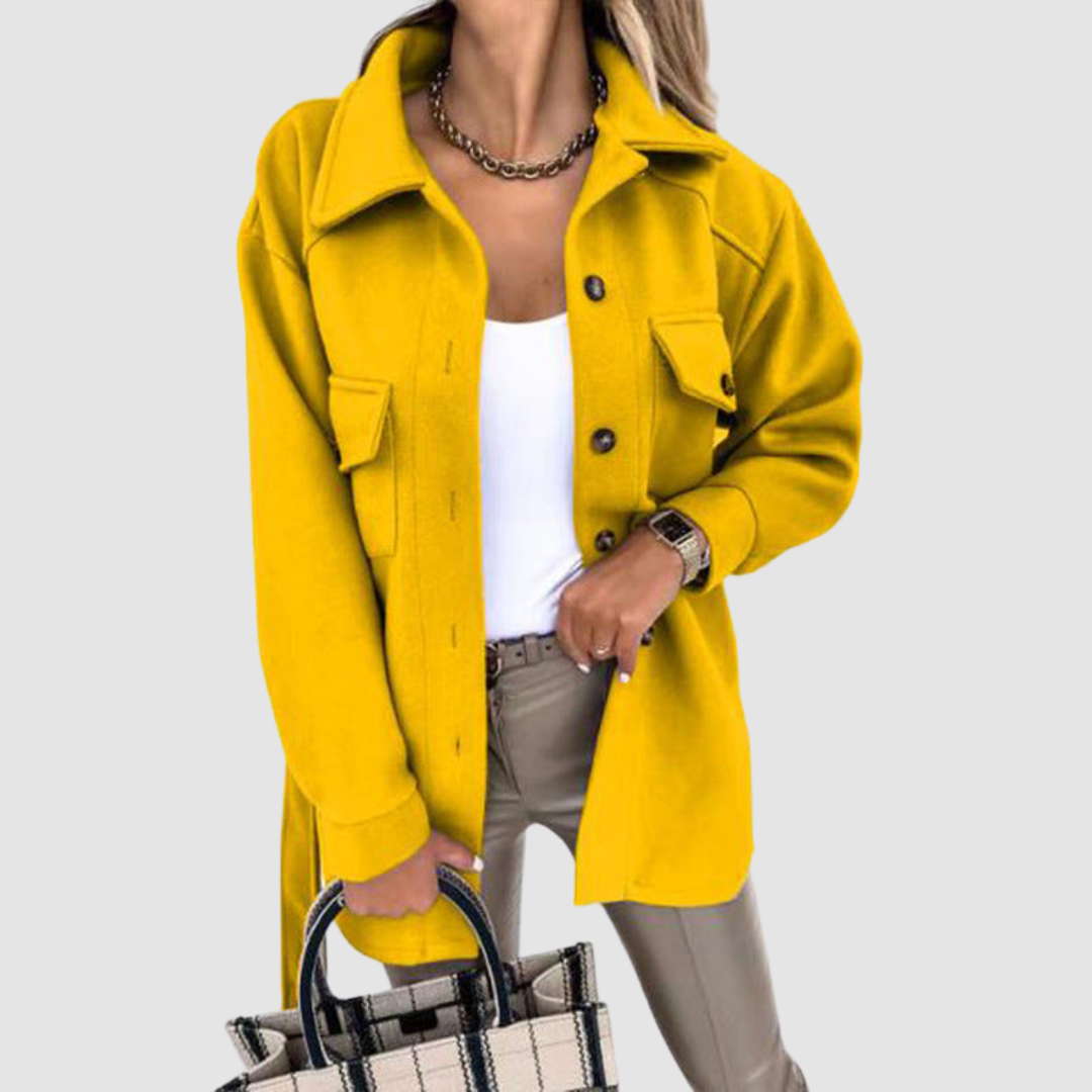Chaqueta elegante de corte cómodo Clara™