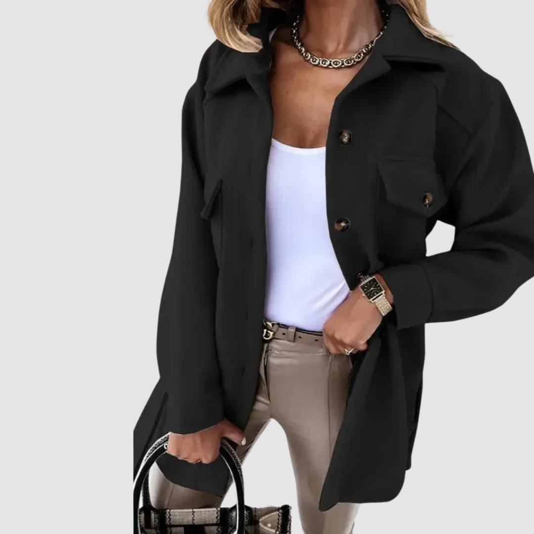 Chaqueta elegante de corte cómodo Clara™
