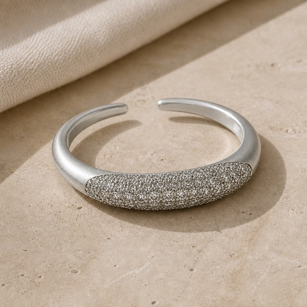Anillo Apilable de Pavé Marquesa