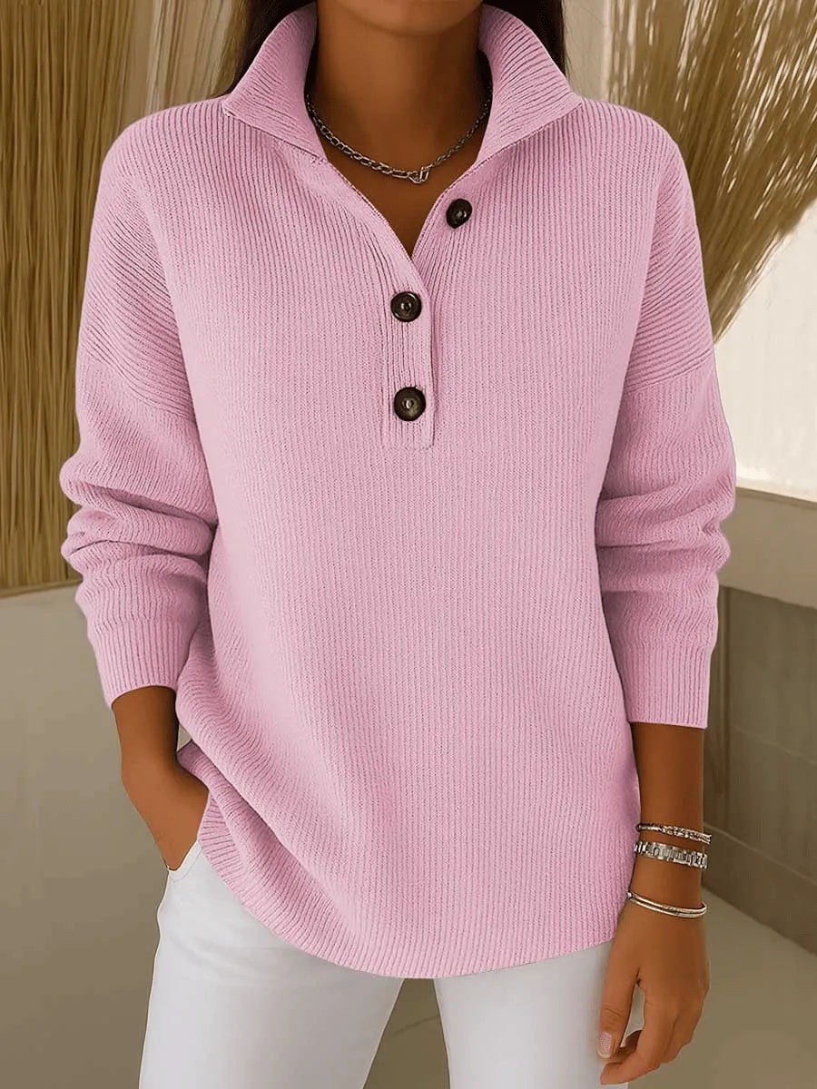 Florence™ | Jersey polo de cuello pico