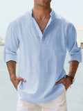Camisa sin Cuello Arthur