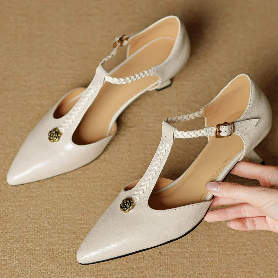 KATHY | SANDALIAS DE CUERO ELEGANTES