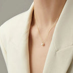 Collar Colgante de Perla Intemporal