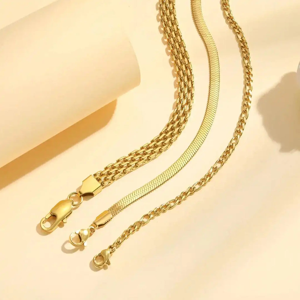 Conjunto de Pulseras Apilables con Perla Dorada