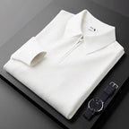 Jersey Polo con Media Cremallera Ashford™