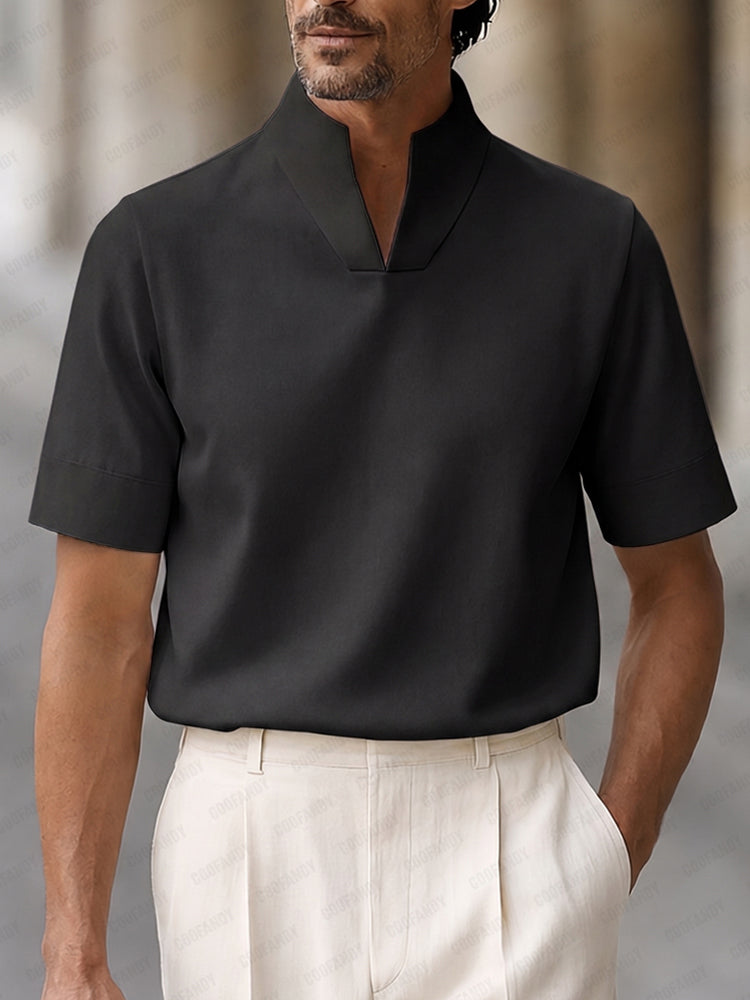 Camisa Cuello Mao Reese™