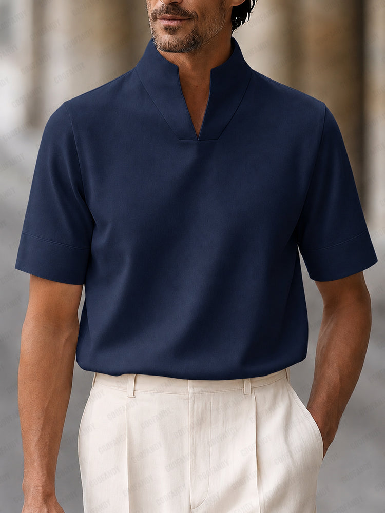 Camisa Cuello Mao Reese™