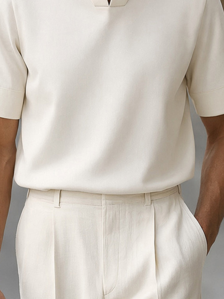 Camisa Cuello Mao Reese™