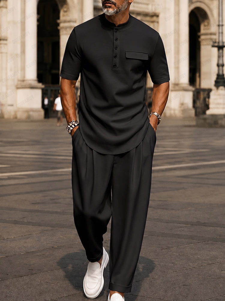 Conjunto Urbano Essential de Camisa y Pantalón