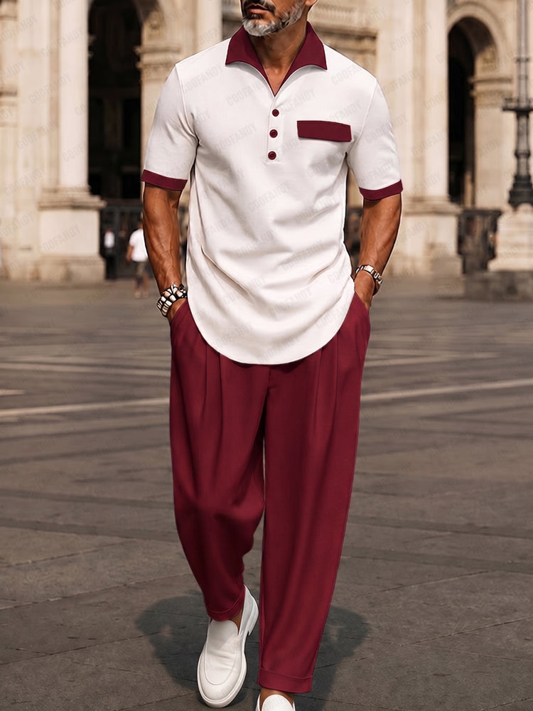 Conjunto Urbano Essential de Camisa y Pantalón