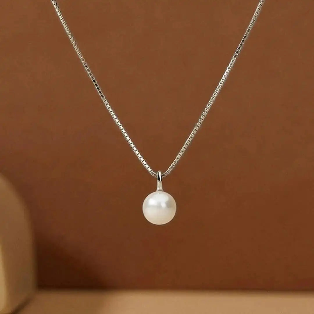 Collar Colgante de Perla Intemporal